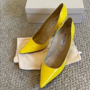 Jimmy Choo Abel patent pump heels 40.5 / 10.5